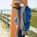  Beach Chair, Adjusts To 5 Positions and Lays Flat, Blue