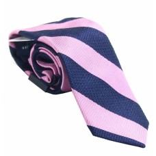 Tommy Hilfiger Men’s Combo Texture Stripe Classic Neck Tie, Pink