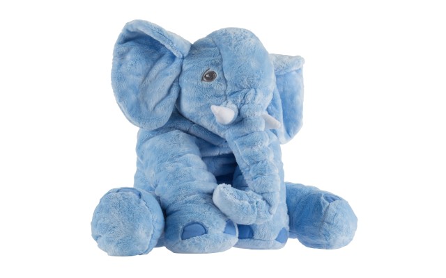  Plush Stuffed Elephant Animal Toy, Blue