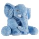  Plush Stuffed Elephant Animal Toy, Blue