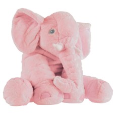 Toy Time Plush Stuffed Elephant Animal Toy, Pink