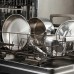  12-piece Tri-Ply Clad Oven-safe up to 500°F Stainless Steel Cookware Set, Silver