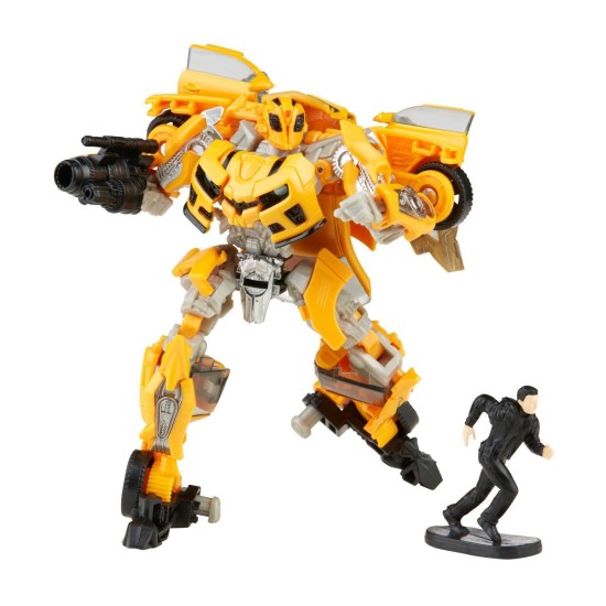  Toys Studio Series 74 Deluxe Class  Revenge of the Fallen Bumblebee & Sam Witwicky, Yellow