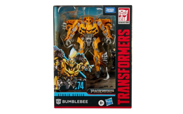  Toys Studio Series 74 Deluxe Class  Revenge of the Fallen Bumblebee & Sam Witwicky, Yellow