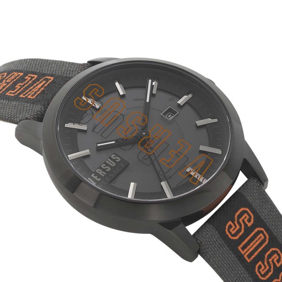 Versus VSPHN0120 Versace Barbes Solar Stainless Steel Case 30m Water Resistance Men’s Quartz Watch