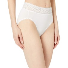 Wacoal Women's Subtle Beauty High-Cut Brief (White)