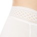 Wacoal Women's Subtle Beauty High-Cut Brief (White), White, Medium