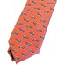 Whale Men’s Neat  Tie, Coral