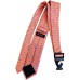 Whale Men’s Neat  Tie, Coral