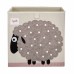  Storage Boxes, Kids Toy Chest, 2 Pack- Storage Trunk for Boys and Girls Room, Sheep and LLama