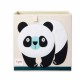  Storage Boxes, Kids Toy Chest, 2 Pack- Storage Trunk for Boys and Girls Room, Panda And Sloth