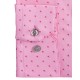 Men’s Printed Regular Fit Button-Down Shirt (Pink, 15/15.5-34-35 )