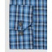  by Alfani Alfani Men’s  Gingham Dress Shirt, Navy, 15.5 Neck 32-33'' Sleeve