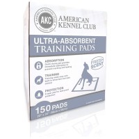 American Kennel Club Fresh Scent Pet Training and PuppyPads, 22″ x 22″, 150 ct