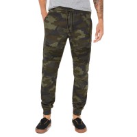 American Rag Men’s Fleece Camo Jogger Pants (Green, XL)