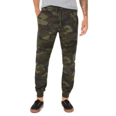 American Rag Men’s Fleece Camo Jogger Pants (Green, XL)