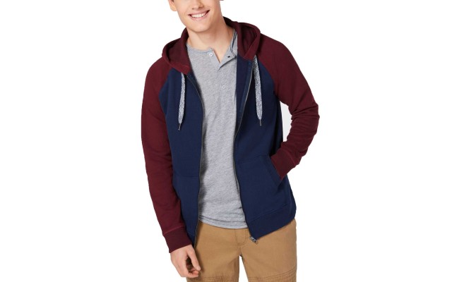  Men’s Heavy Fleece Hoodies, Basic Navy, X-Large