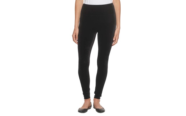  Ladies' Velvet Legging, One Color, Large