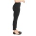  Ladies’ Tummy Control Ponte Pant, Gray, Large