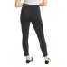  Ladies’ Tummy Control Ponte Pant, Gray, Large