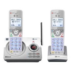 AT&T DECT 6.0 2 Handset Answering System with Connect to Cell, Smart Call Blocker & Unsurpassed Range, DL72210