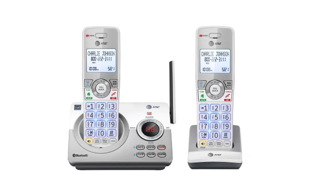  DECT 6.0 2 Handset Answering System with Connect to Cell, Smart Call Blocker & Unsurpassed Range, DL72210