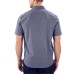  Men's Short Sleeve Woven Shirt, Navy, 3XL