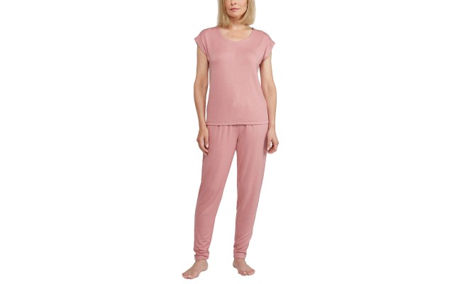  Ladies' 2-piece Lounge Set, Pink, 2X