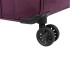  3-Piece Expandable Spinner Luggage Set, Purple