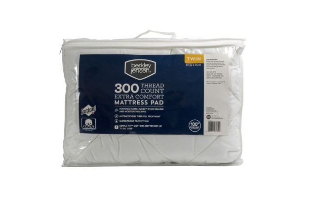 Extra Comfort Waterproof Protection 100% Cotton 60″ x 80″ Twin-Size Mattress Pad