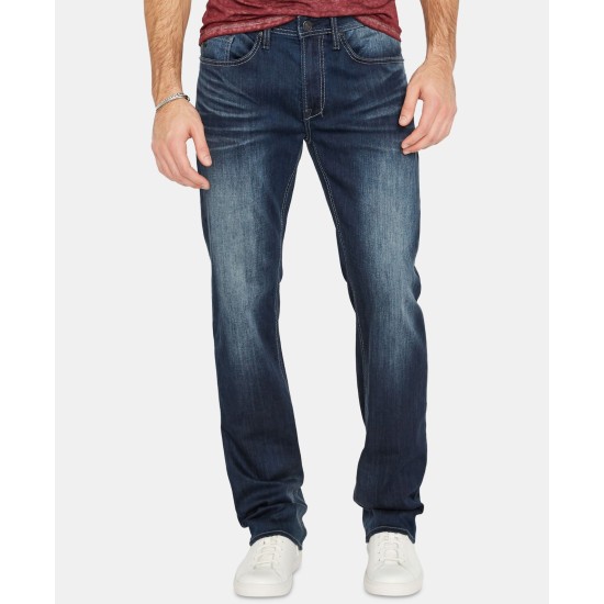  Men’s Relaxed Straight Fit Driven-X Jeans (Navy, 31X30)