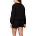  Ladies' Lounge Set, Black, Medium