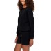  Ladies' Lounge Set, Black, 2X