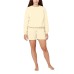  Ladies' Lounge Set, Yellow, X-Large