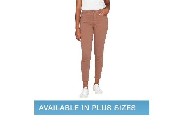  Ladies' Tencel Blend High Rise Pant, Copper, 10