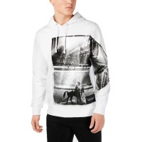 Calvin Klein Jeans Men’s Andy Warhol Rodeo Hoodie (Natural, XL)