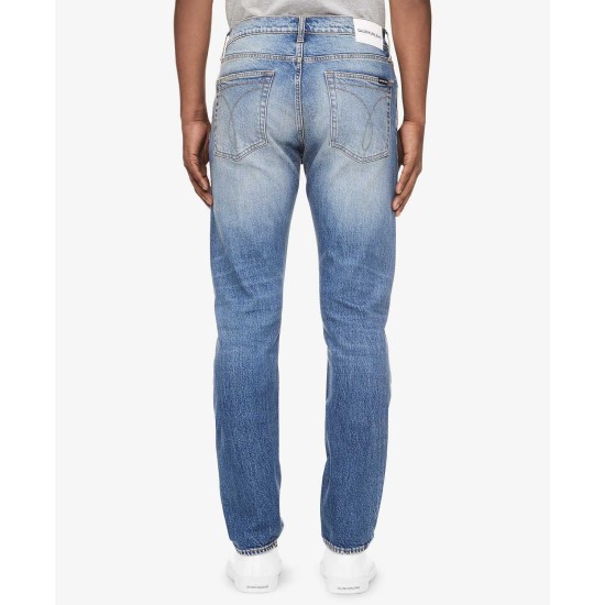  Jeans Men’s Slim-Fit Jeans (Blue, 33X32)
