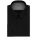 Men’s Dress Shirts Xtreme Slim Fit Solid Thermal Stretch (Black, 16″-16.5″ Neck 34″-35″/Large)