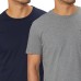  Men’s Liquid Touch Tee, 2-pack, Blue, Large