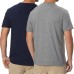  Men’s Liquid Touch Tee, 2-pack, Blue, Medium