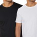  Men’s Liquid Touch Tee, 2-pack, Black, Large