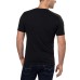  Men's V-Neck Tee, 6-pack, Black, Medium