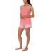  Ladies' 4-piece Pajama Set, Pink, 3X