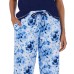  Ladies' 4-piece Pajama Set, Blue, X-Small