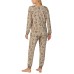 Character Ladies' 2-piece Lounge Set, Tan, 2X