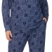 Character Ladies' 2-piece Lounge Set, Blue, 2X