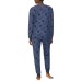 Character Ladies' 2-piece Lounge Set, Blue, 2X