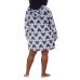 Character Ladies' Fleece Lounge Hoodie, Dark Blue, X-Small
