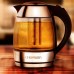  1.8 Liter Electric Glass Kettle With Removable Tea Infuser