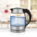  1.8 Liter Electric Glass Kettle With Removable Tea Infuser